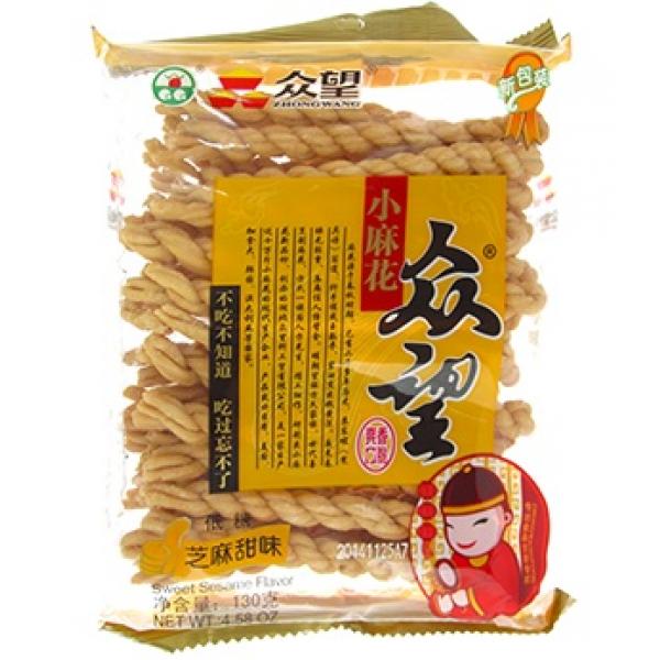 众望小麻花-芝麻甜味130G