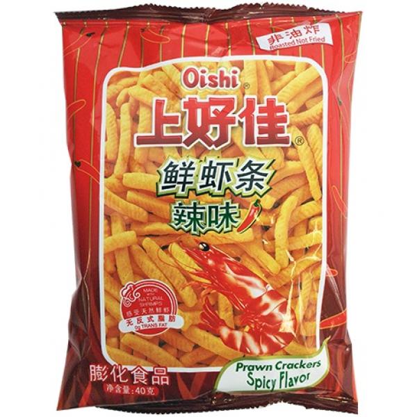 上好佳辣味虾条40G