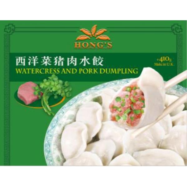 Hong's鸿字水饺-西洋菜猪肉410G