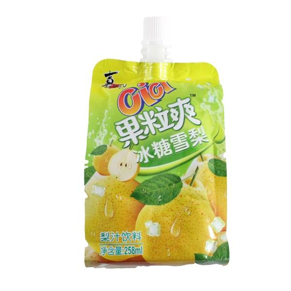 喜之郎雪梨琵琶果粒爽258ML