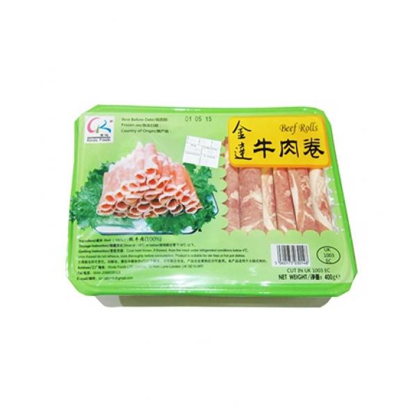 金达牛肉卷400G