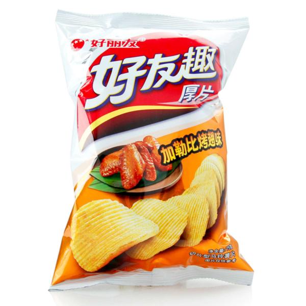 好丽友-好友趣加勒比烤翅味75G