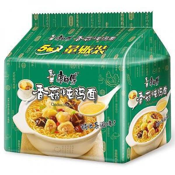 康师傅香菇炖鸡面5x100G