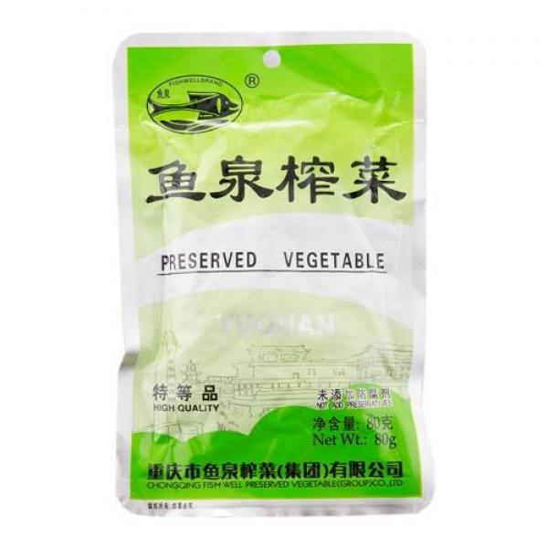 鱼泉榨菜80G