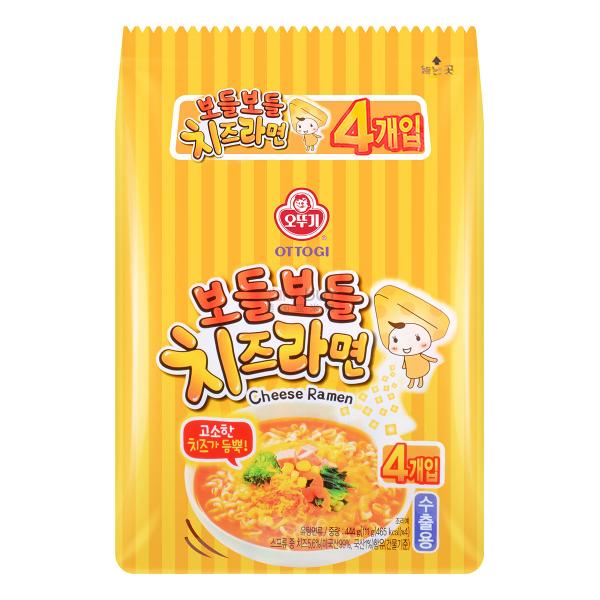 不倒翁辣芝士拉面连包4x130G