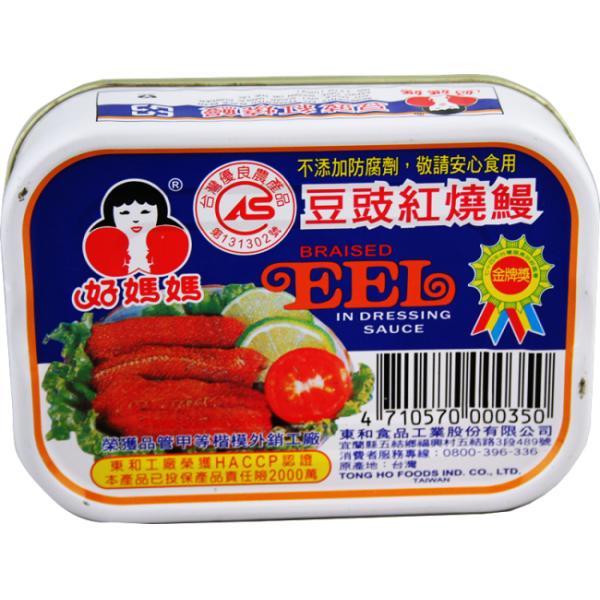 好妈妈豆豉红烧鳗鱼100G