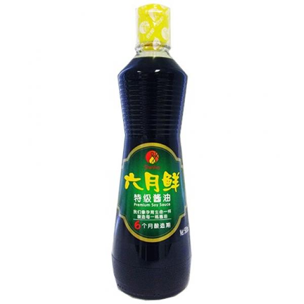 六月鲜酱油500ML