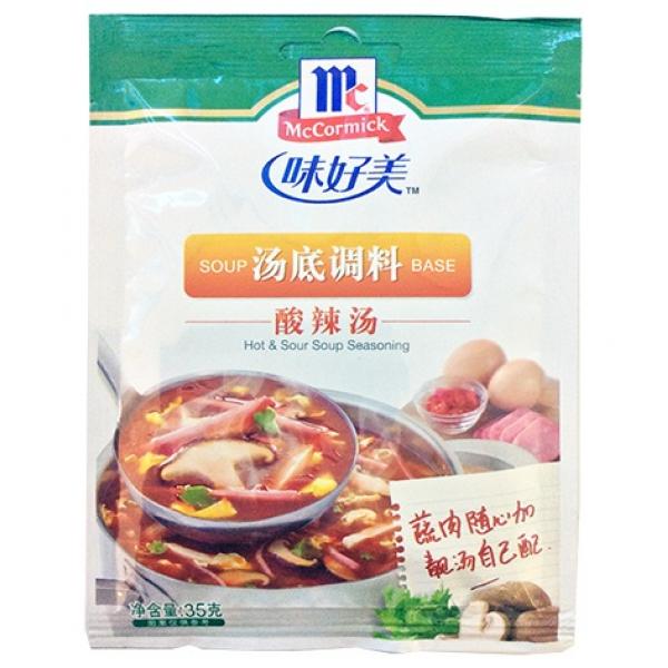 味好美酸辣汤35G