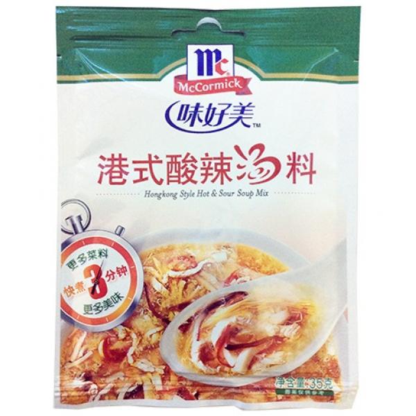 味好美港式酸辣汤35G