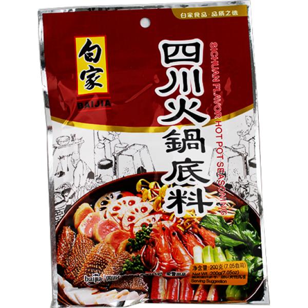 白家调味料-四川火锅底料200G