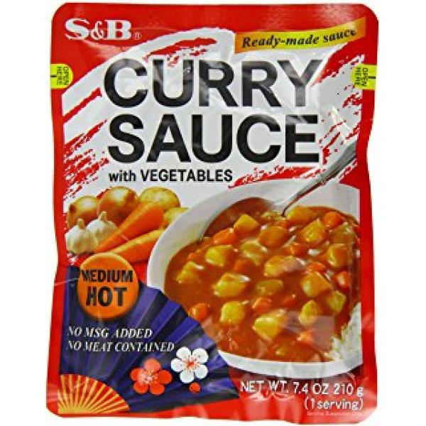 S&B日本即食咖喱中辣210G