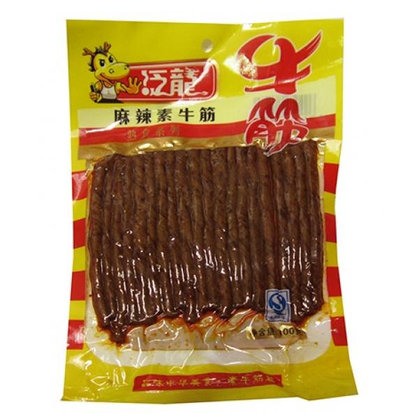 泛龙麻辣素牛筋100G