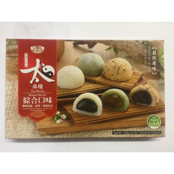 皇族综合麻薯（椰丝芝麻红豆抹茶）450G