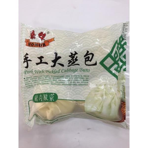 康乐大蒸包-猪肉酸菜600G