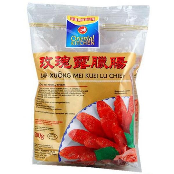 万兴玫瑰露腊肠500G