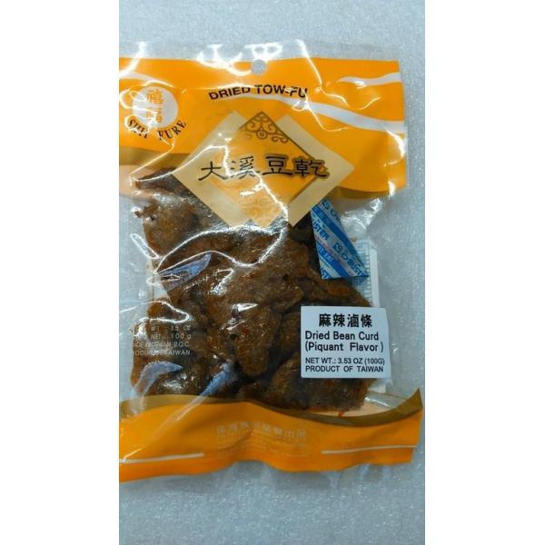 禧福豆干-麻辣卤条100G