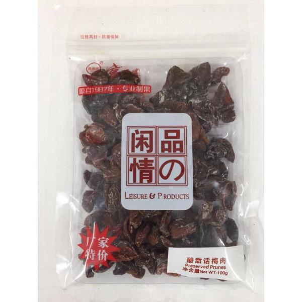 富森园酸甜话梅肉100G