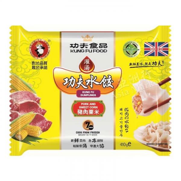 功夫水饺-猪肉玉米410G