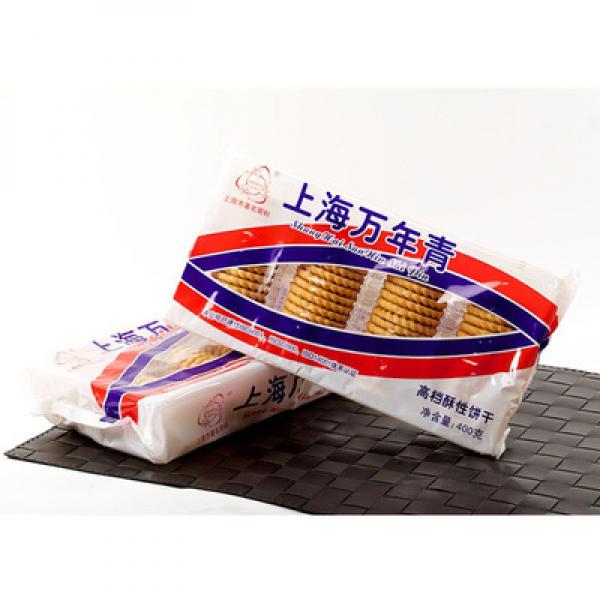 三牛上海万年青酥性饼干400G