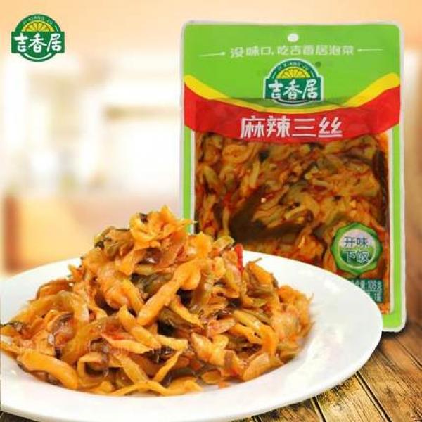 吉香居麻辣三丝106G