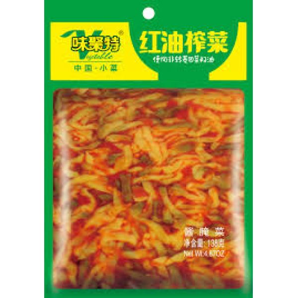 味聚特红油榨菜138g