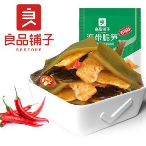 良品铺子海带脆笋-香辣味160G