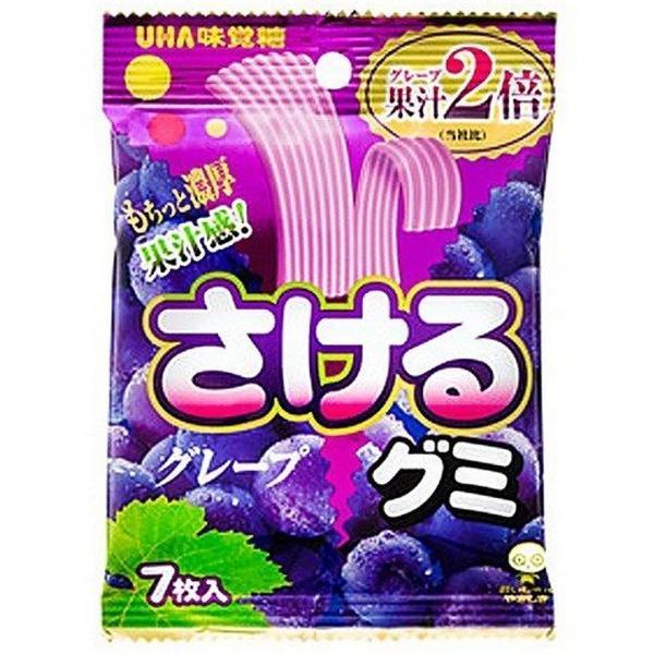 UHA味觉手撕白桃软糖7枚装