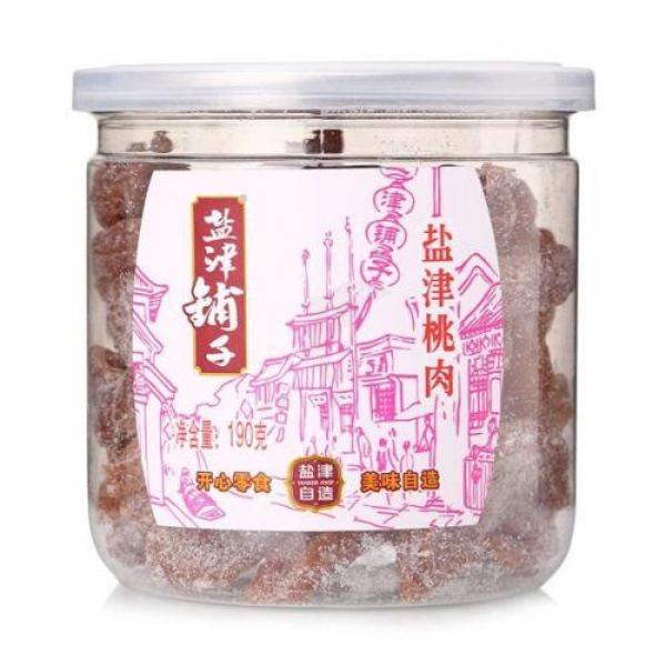 盐津铺子盐津桃肉190G