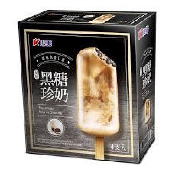小美黑糖珍珠奶茶雪糕4支