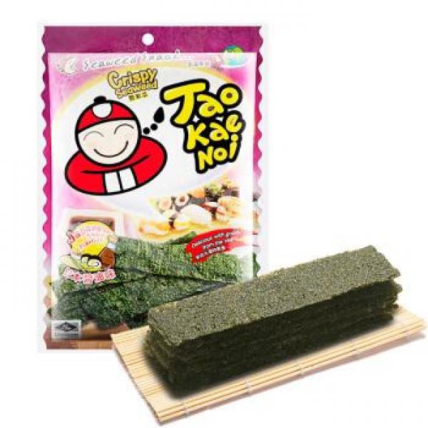 小老板紫菜脆片-日本酱油味32G