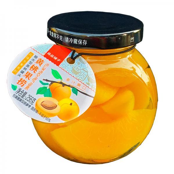 良品铺子黄桃果捞罐头 256G