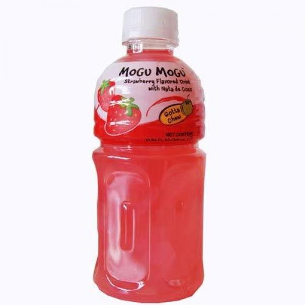 MOGU草莓椰果320ML