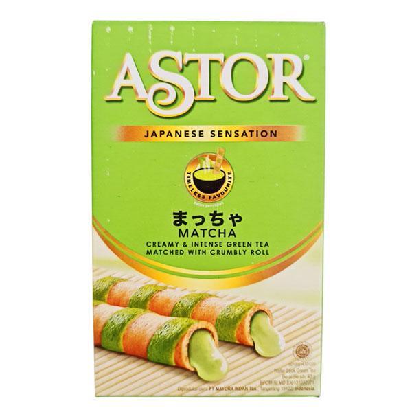 ASTOR绿茶巧克力卷40G