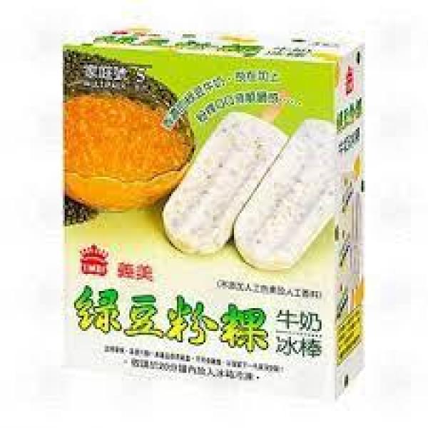 义美绿豆粉粿牛奶冰棒437.5G