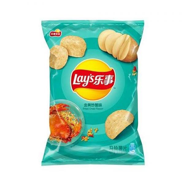 乐事薯片金黄炒蟹风味70G