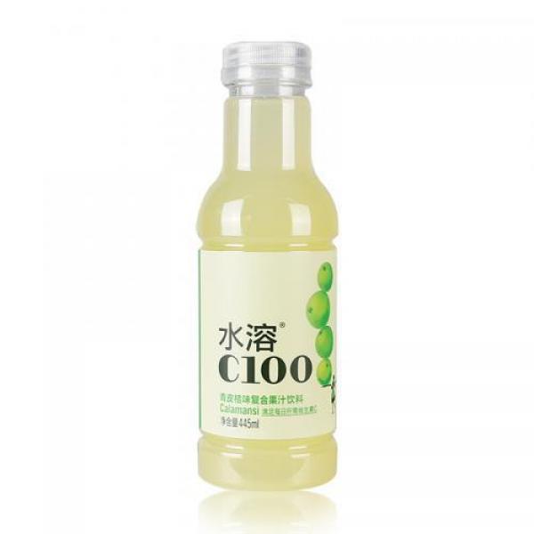 农夫山泉 水溶C100 青皮桔味 455ml