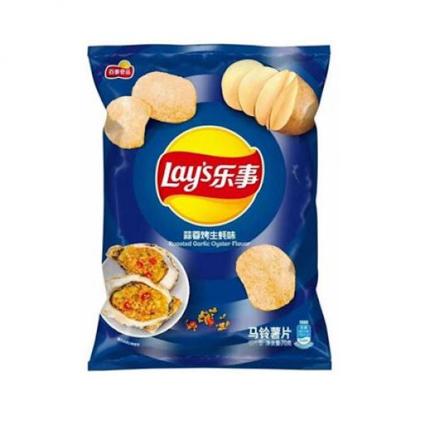 乐事薯片-蒜蓉烤生蚝味70G