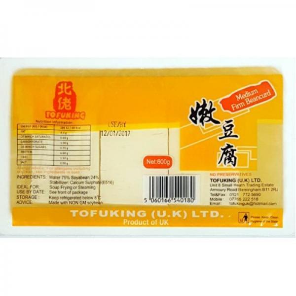 北佬嫩豆腐600g