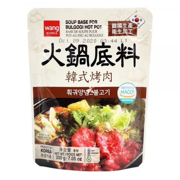 WANG 火锅底料韩式烤肉 200g