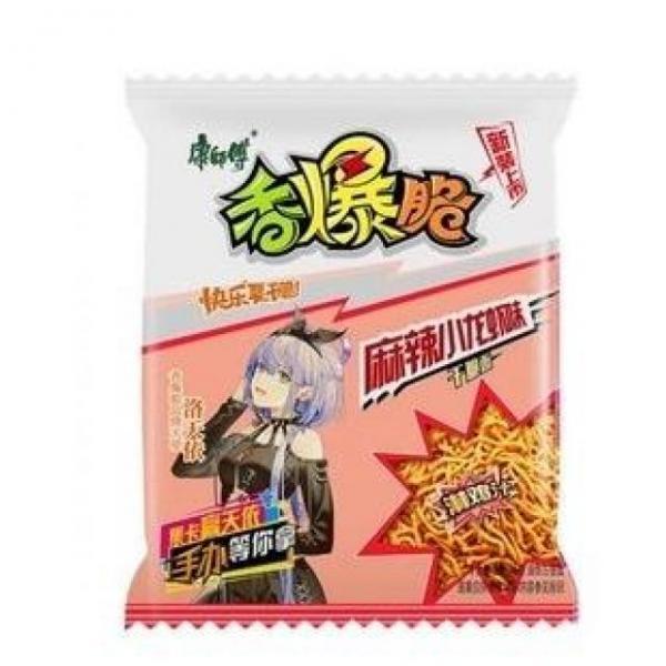 康师傅香爆脆麻辣小龙虾干脆面33g
