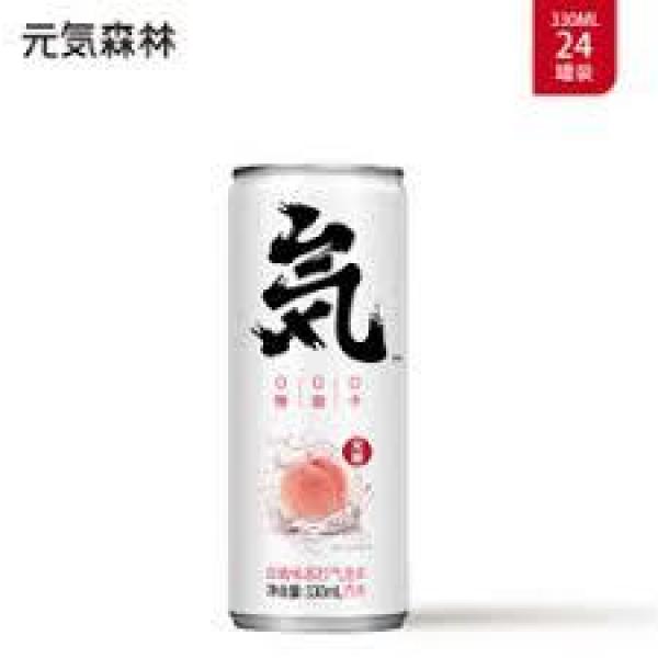 元气森林白桃味气泡水罐装330ML