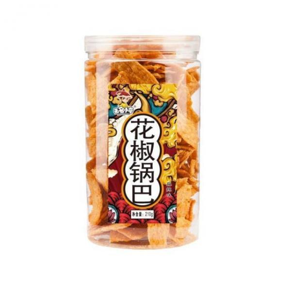 无名小卒花椒锅巴（麻辣味）210G
