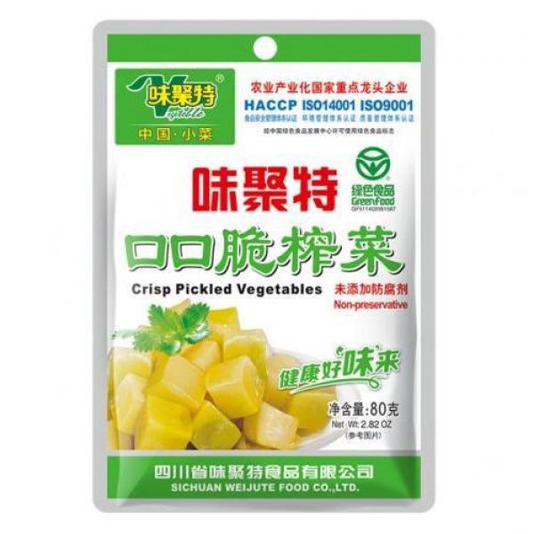 味聚特口口脆榨菜81G
