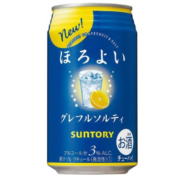 三得利微醺气泡酒-盐柚子味 350ML