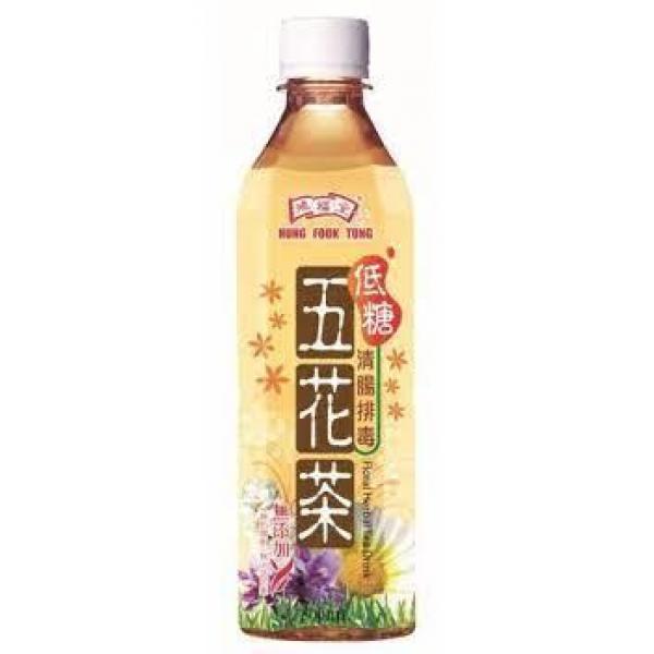 鸿福堂低糖五花茶500ML