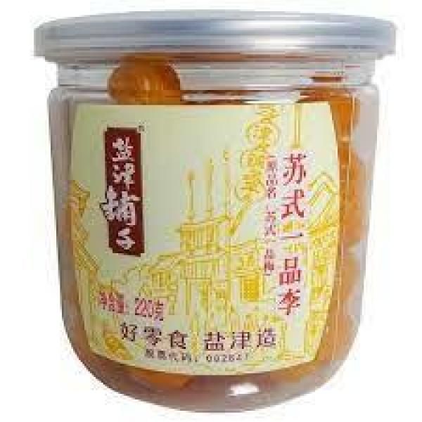 盐津铺子苏式一品李 220G