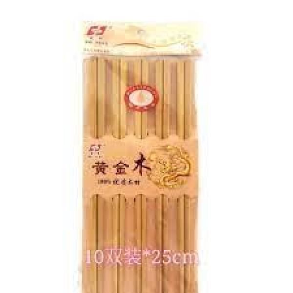 威恒黄金木筷10双