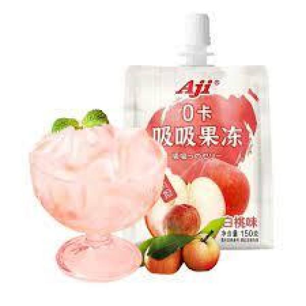 AJI吸吸果冻白桃味150G