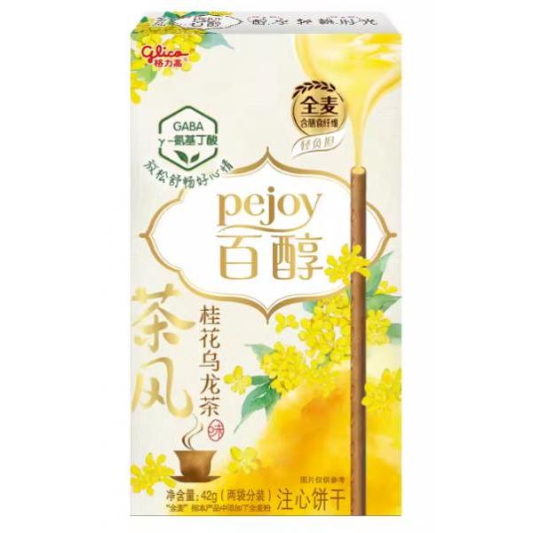 百醇桂花乌龙茶饼干42G