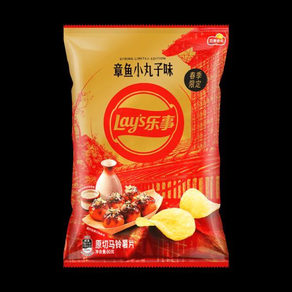 乐事泡菜味薯片60G